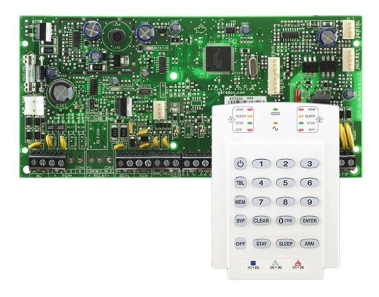 5/10 (32) zna, 2 partici, PARADOX SP5500+ panel, K10V